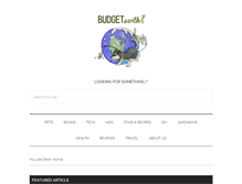 Tablet Screenshot of budgetearth.com